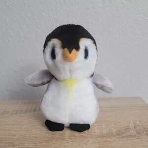 Ty Black and White Stuffed Penguin Plush